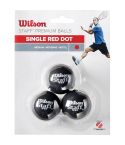 Wilson Squashball roter Punkt (3X)