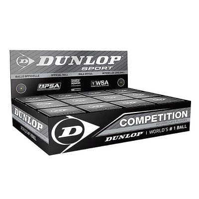 Dunlop Squashball Competition 12er Box