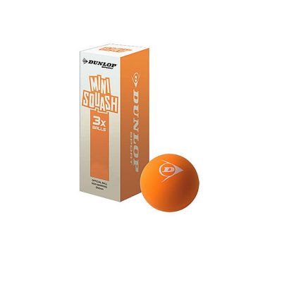 Dunlop Squashball Mini Play 3er Box