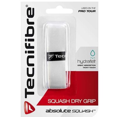 Tecnifibre Squash Dry Griffband weiss