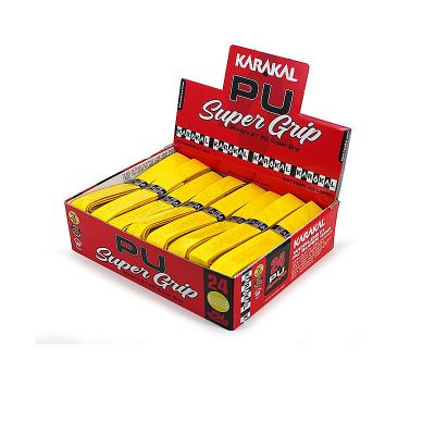 Karakal PU Supergrip gelb 24er box