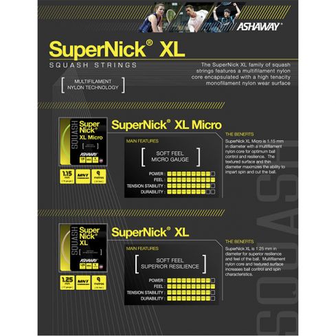 Ashaway Supernick XL Micro 110 m