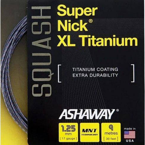 Ashaway SuperNick XL Titanium 9 mtr.