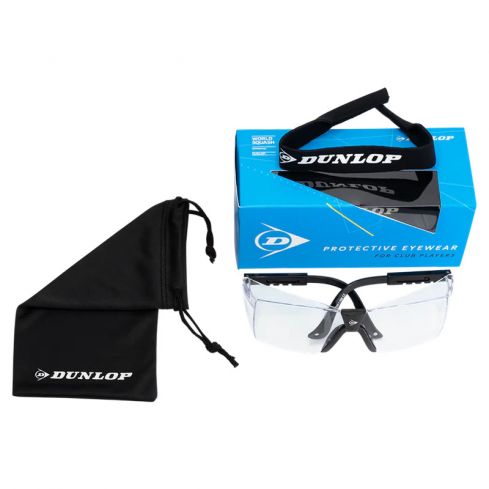 Dunlop Squashbrille für Vereinsspieler