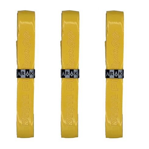 Karakal PU Super Grip gelb 3x