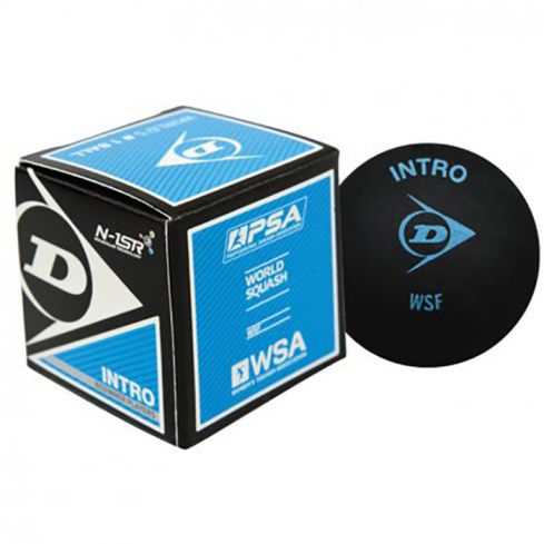 Dunlop Squashball (6x) Intro (blauer Punkt)