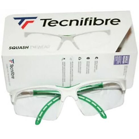 Tecnifibre Absolute Squashbrille weiß/grün