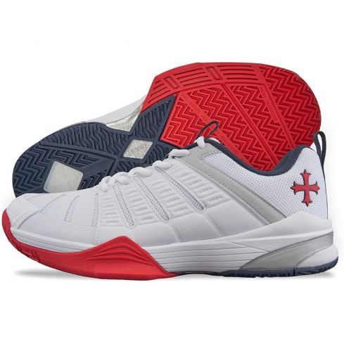Teuton All-Court AC1 Squashschuhe weiß
